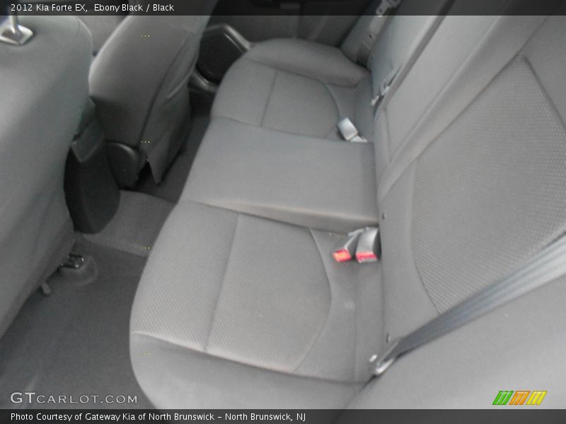Ebony Black / Black 2012 Kia Forte EX