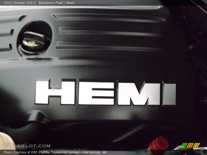 Blackberry Pearl / Black 2012 Chrysler 300 C