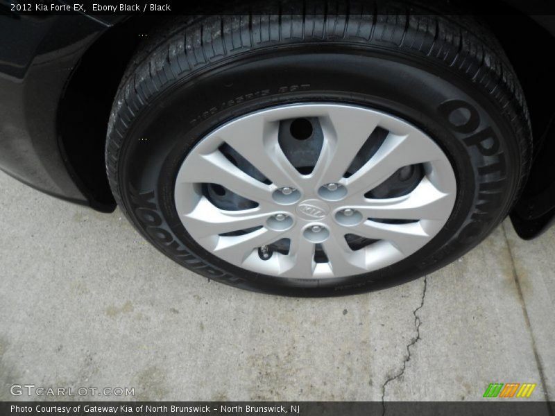 Ebony Black / Black 2012 Kia Forte EX
