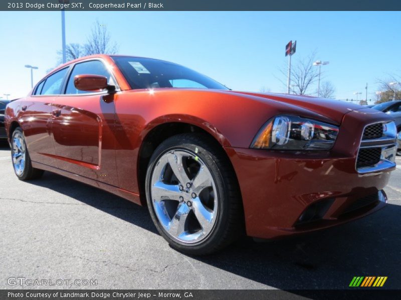 Front 3/4 View of 2013 Charger SXT