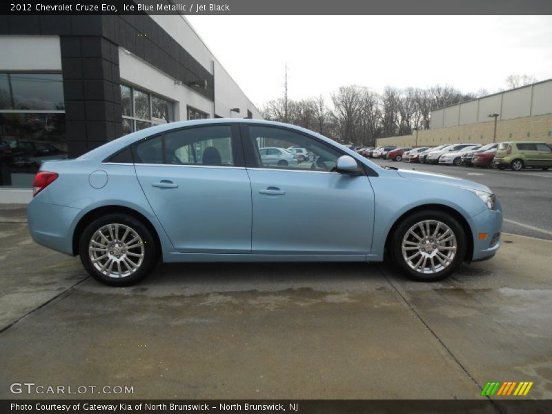 Ice Blue Metallic / Jet Black 2012 Chevrolet Cruze Eco