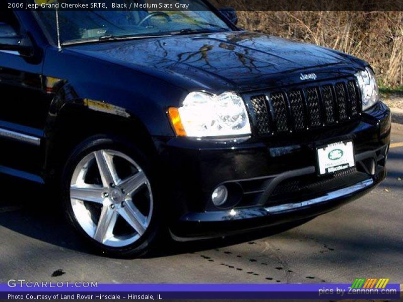 Black / Medium Slate Gray 2006 Jeep Grand Cherokee SRT8
