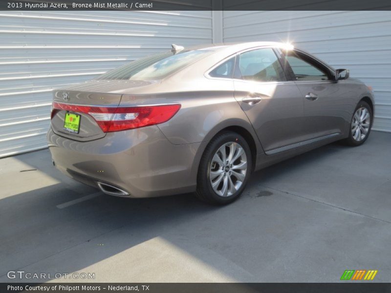 Bronze Mist Metallic / Camel 2013 Hyundai Azera