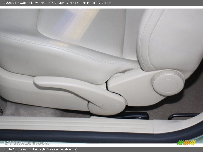 Gecko Green Metallic / Cream 2006 Volkswagen New Beetle 2.5 Coupe