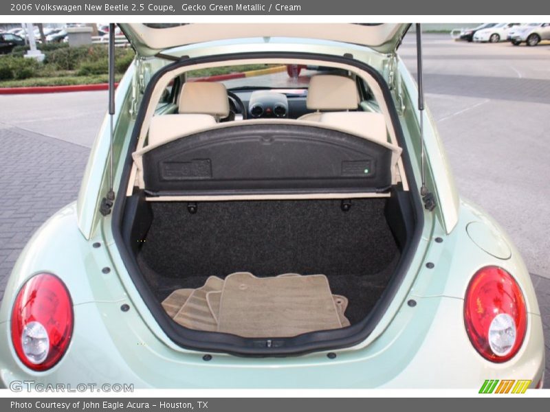Gecko Green Metallic / Cream 2006 Volkswagen New Beetle 2.5 Coupe