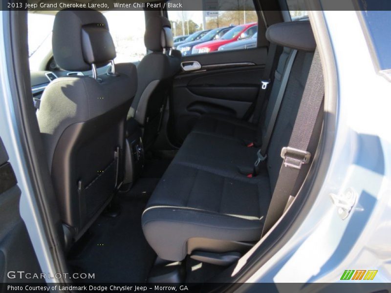 Winter Chill Pearl / Black 2013 Jeep Grand Cherokee Laredo