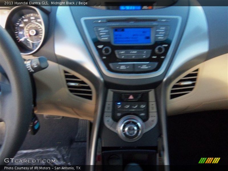 Midnight Black / Beige 2013 Hyundai Elantra GLS