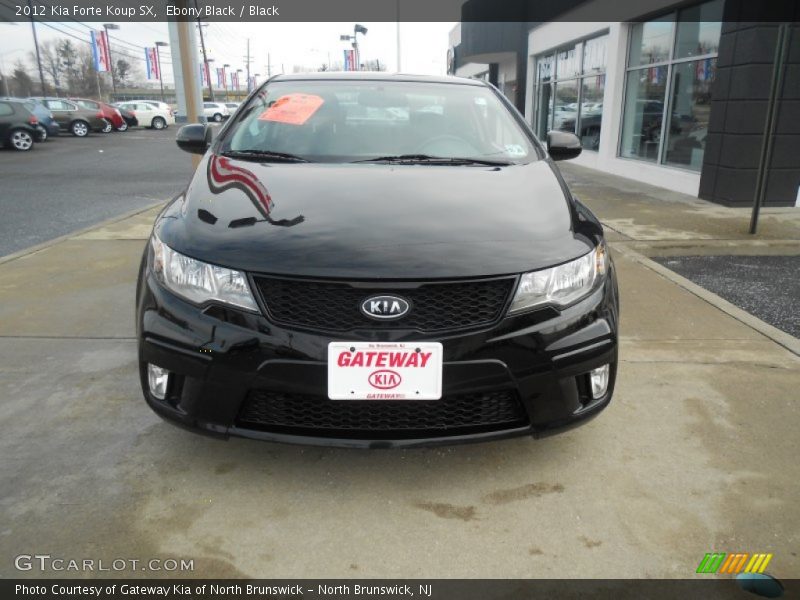 Ebony Black / Black 2012 Kia Forte Koup SX