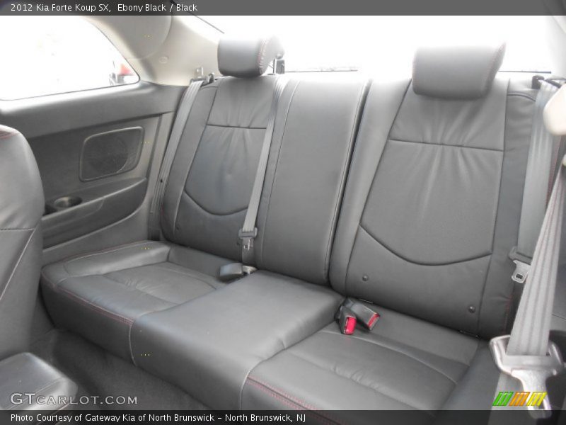 Rear Seat of 2012 Forte Koup SX