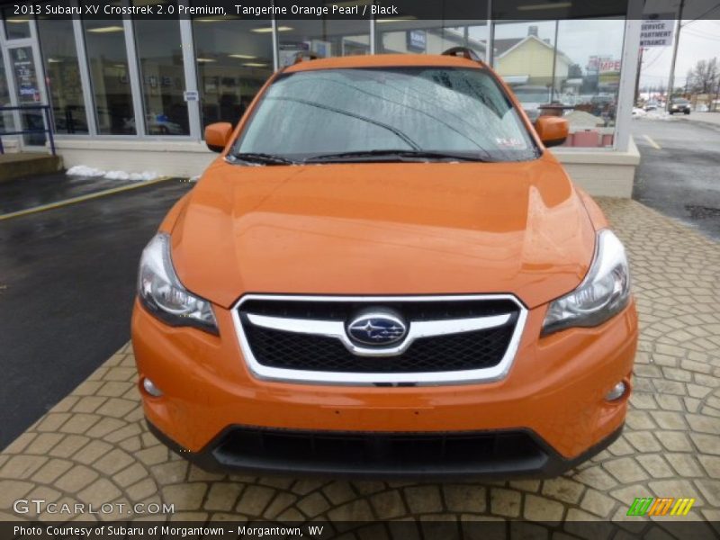 Tangerine Orange Pearl / Black 2013 Subaru XV Crosstrek 2.0 Premium