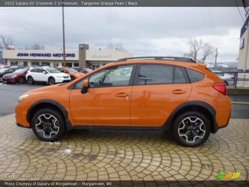 Tangerine Orange Pearl / Black 2013 Subaru XV Crosstrek 2.0 Premium