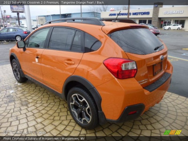 Tangerine Orange Pearl / Black 2013 Subaru XV Crosstrek 2.0 Premium