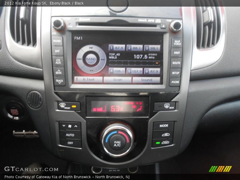 Controls of 2012 Forte Koup SX