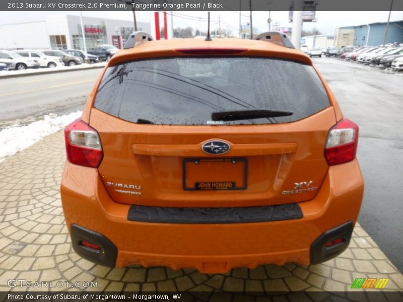 Tangerine Orange Pearl / Black 2013 Subaru XV Crosstrek 2.0 Premium