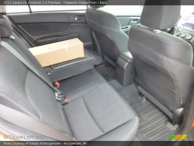 Rear Seat of 2013 XV Crosstrek 2.0 Premium