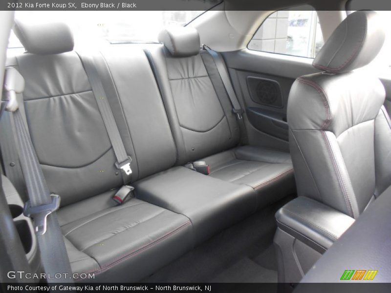 Rear Seat of 2012 Forte Koup SX