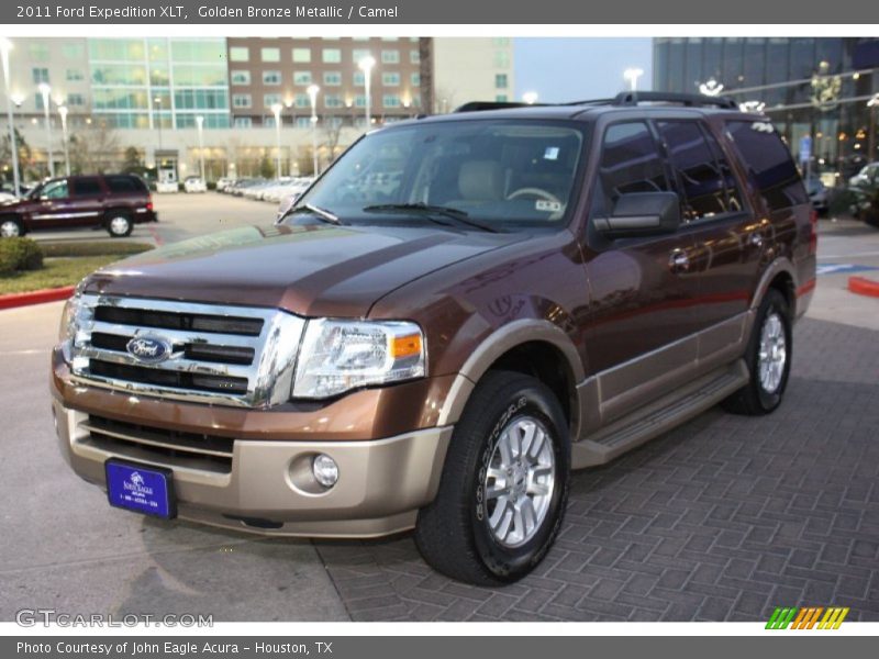 Golden Bronze Metallic / Camel 2011 Ford Expedition XLT