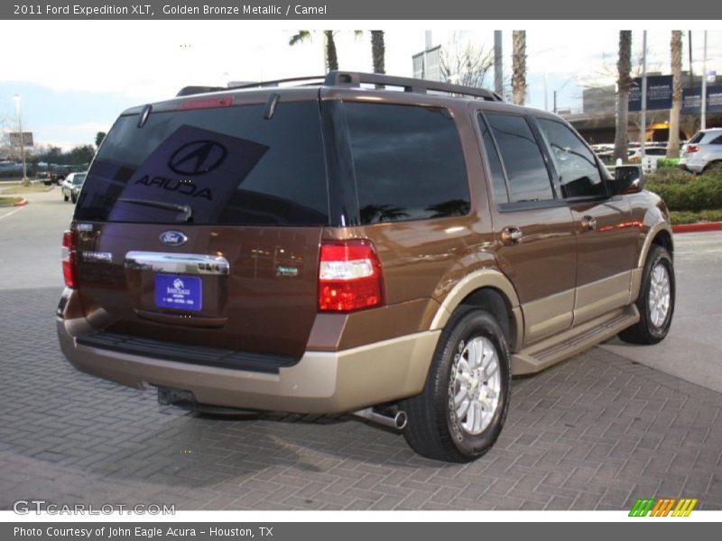 Golden Bronze Metallic / Camel 2011 Ford Expedition XLT
