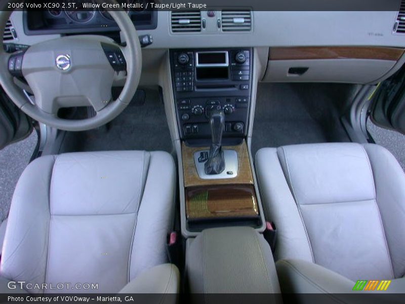 Willow Green Metallic / Taupe/Light Taupe 2006 Volvo XC90 2.5T