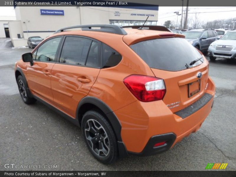 Tangerine Orange Pearl / Black 2013 Subaru XV Crosstrek 2.0 Limited