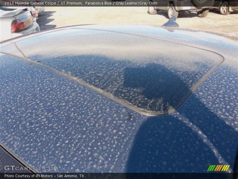 Parabolica Blue / Gray Leather/Gray Cloth 2013 Hyundai Genesis Coupe 2.0T Premium