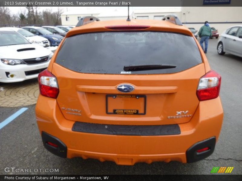 Tangerine Orange Pearl / Black 2013 Subaru XV Crosstrek 2.0 Limited