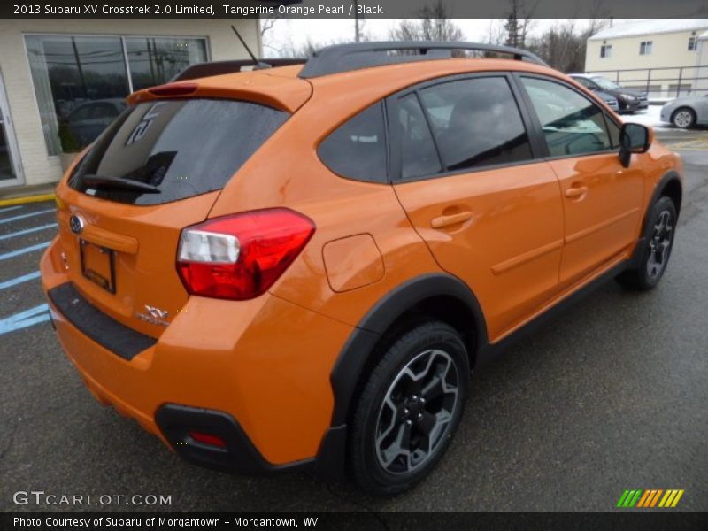 Tangerine Orange Pearl / Black 2013 Subaru XV Crosstrek 2.0 Limited