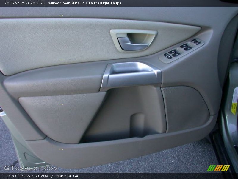 Willow Green Metallic / Taupe/Light Taupe 2006 Volvo XC90 2.5T