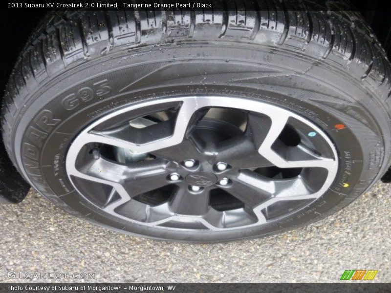 Tangerine Orange Pearl / Black 2013 Subaru XV Crosstrek 2.0 Limited