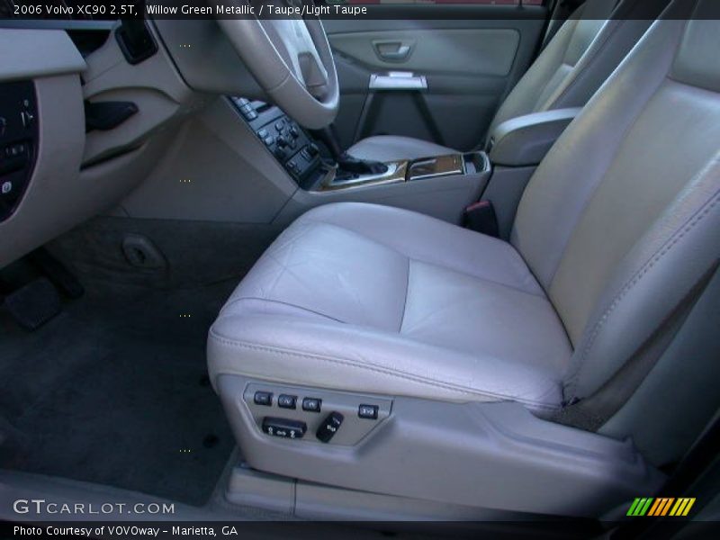 Willow Green Metallic / Taupe/Light Taupe 2006 Volvo XC90 2.5T