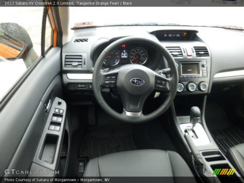 Tangerine Orange Pearl / Black 2013 Subaru XV Crosstrek 2.0 Limited