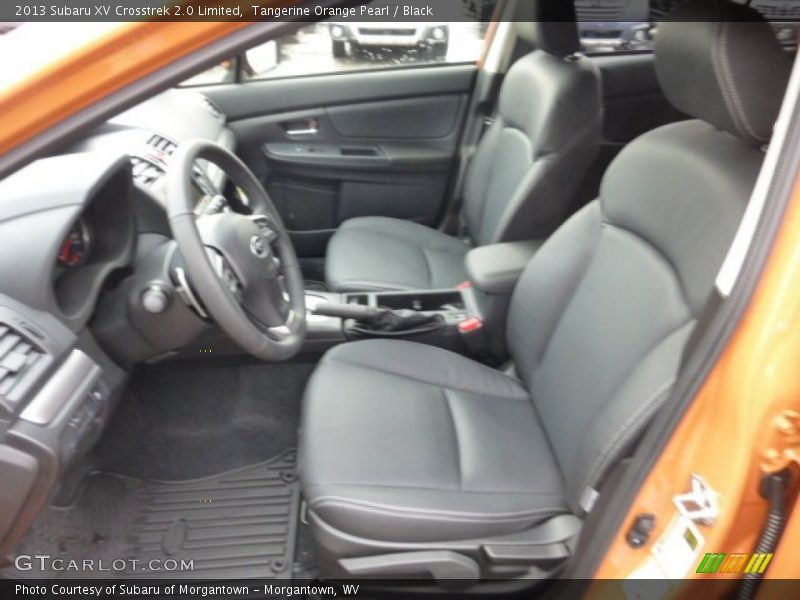 Tangerine Orange Pearl / Black 2013 Subaru XV Crosstrek 2.0 Limited