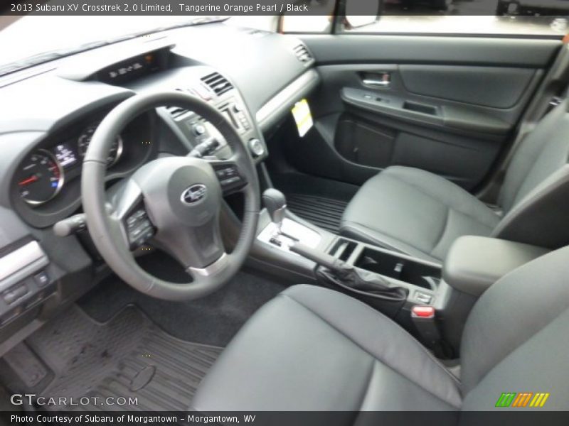 Tangerine Orange Pearl / Black 2013 Subaru XV Crosstrek 2.0 Limited