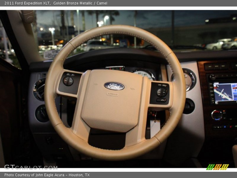Golden Bronze Metallic / Camel 2011 Ford Expedition XLT