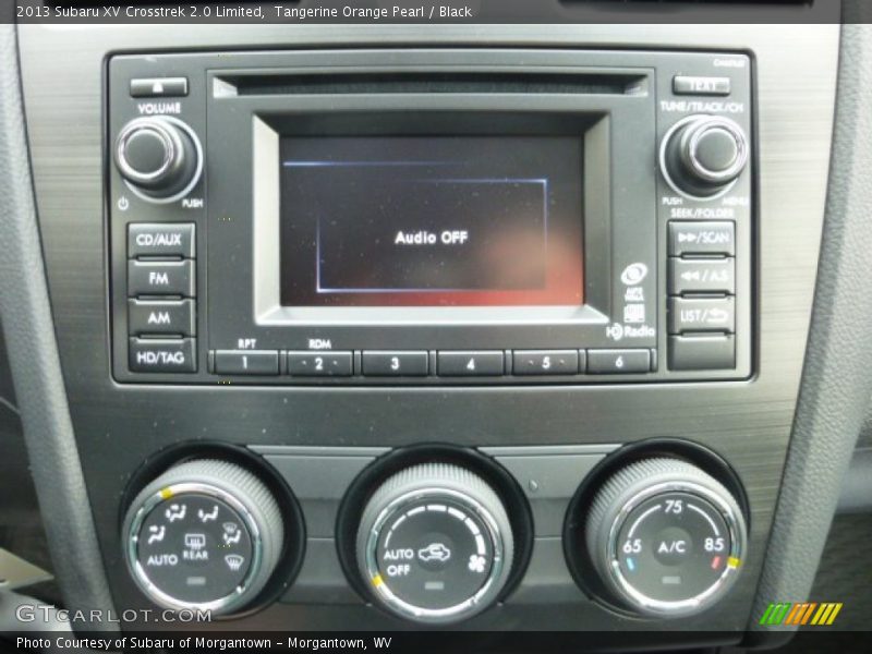 Controls of 2013 XV Crosstrek 2.0 Limited