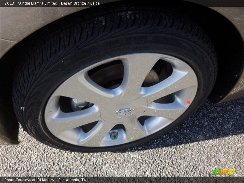 Desert Bronze / Beige 2013 Hyundai Elantra Limited