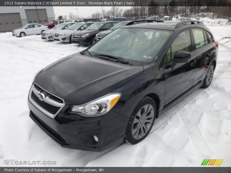 Front 3/4 View of 2013 Impreza 2.0i Sport Limited 5 Door