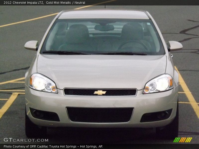 Gold Mist Metallic / Neutral 2012 Chevrolet Impala LTZ