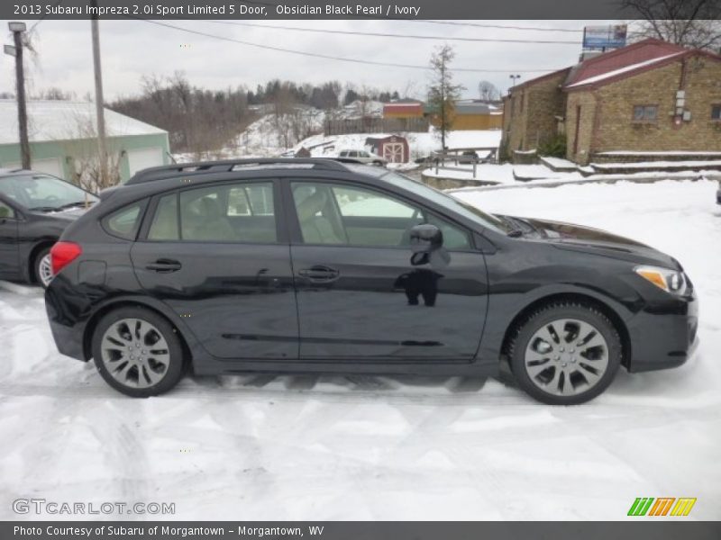 Obsidian Black Pearl / Ivory 2013 Subaru Impreza 2.0i Sport Limited 5 Door