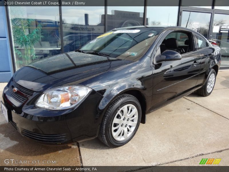 Black / Ebony 2010 Chevrolet Cobalt LT Coupe