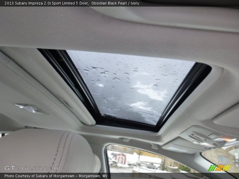 Obsidian Black Pearl / Ivory 2013 Subaru Impreza 2.0i Sport Limited 5 Door