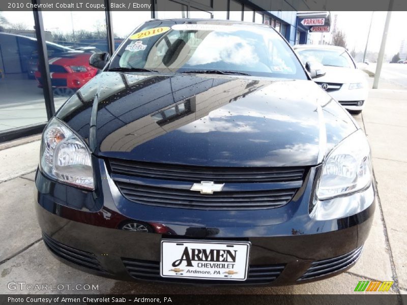 Black / Ebony 2010 Chevrolet Cobalt LT Coupe