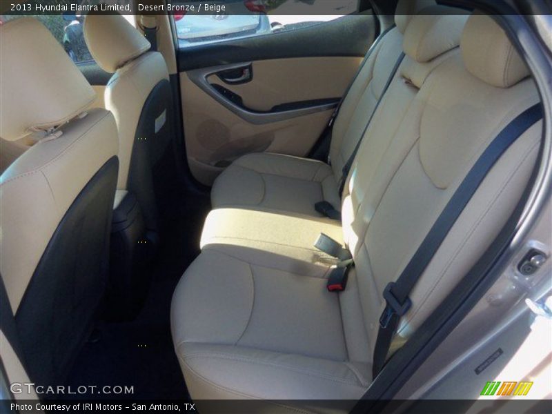 Desert Bronze / Beige 2013 Hyundai Elantra Limited