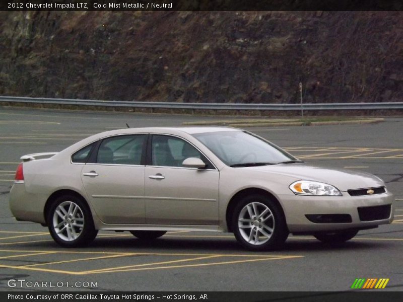 Gold Mist Metallic / Neutral 2012 Chevrolet Impala LTZ