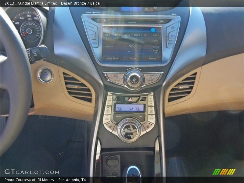 Desert Bronze / Beige 2013 Hyundai Elantra Limited
