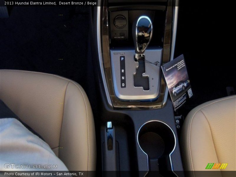Desert Bronze / Beige 2013 Hyundai Elantra Limited