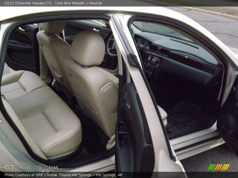 Gold Mist Metallic / Neutral 2012 Chevrolet Impala LTZ