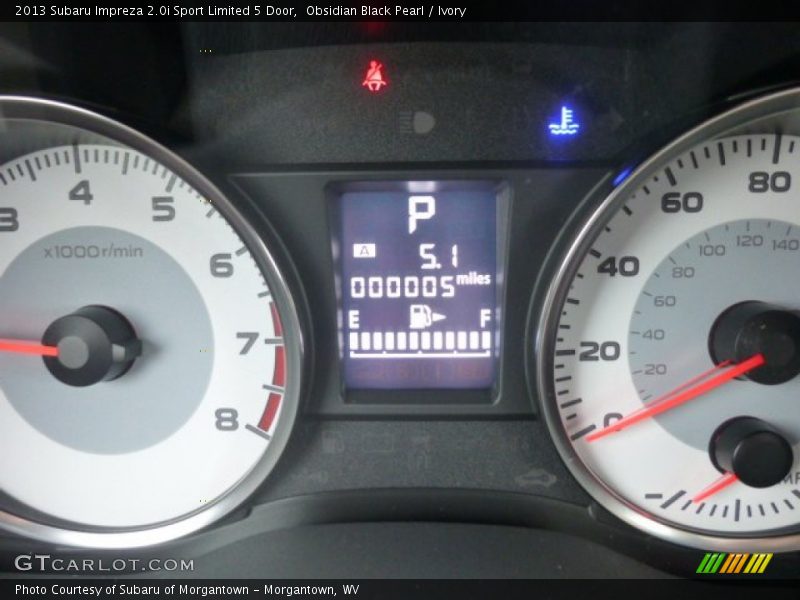 Obsidian Black Pearl / Ivory 2013 Subaru Impreza 2.0i Sport Limited 5 Door