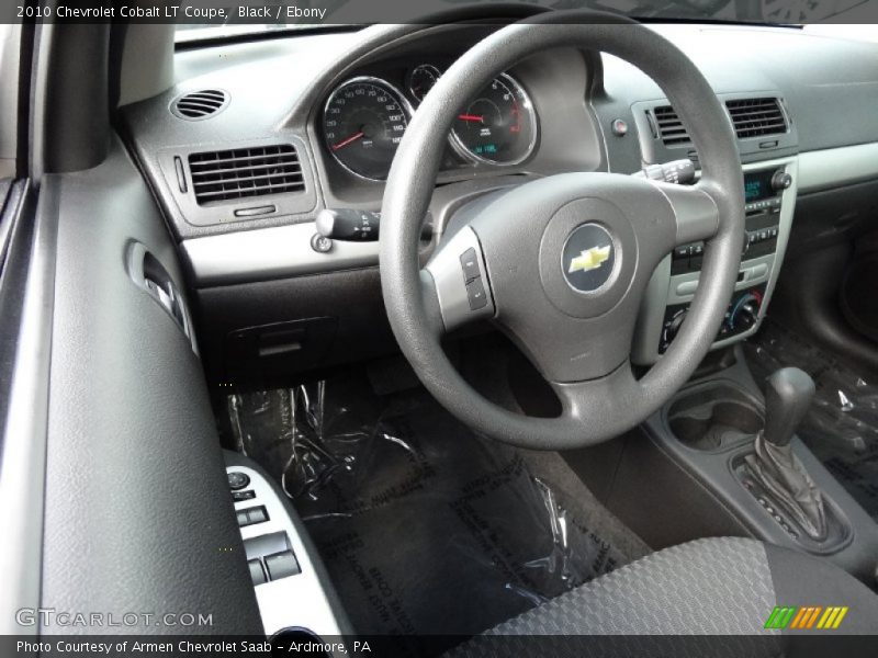 Black / Ebony 2010 Chevrolet Cobalt LT Coupe