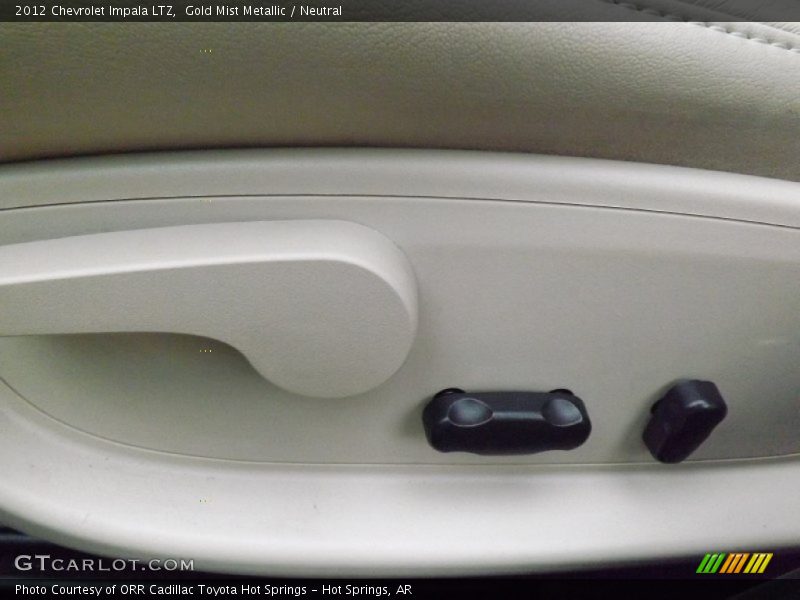 Gold Mist Metallic / Neutral 2012 Chevrolet Impala LTZ